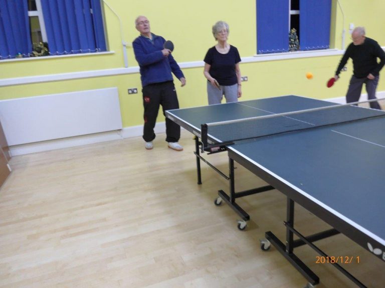 Table Tennis Glenorchy United Reformed Church